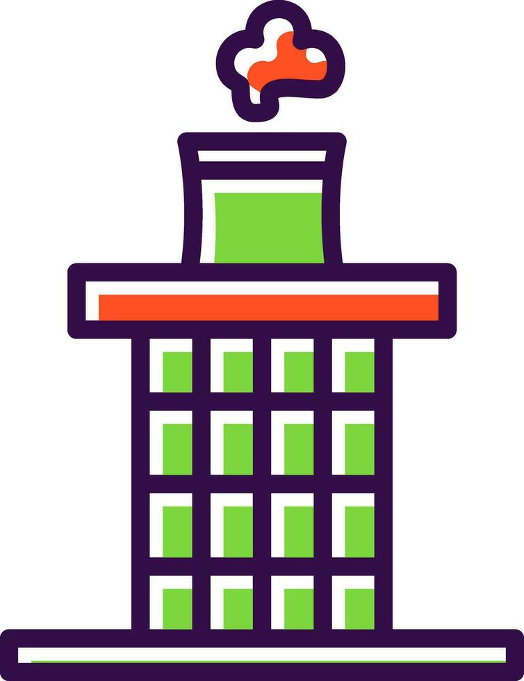 Chimney Vector Icon Design