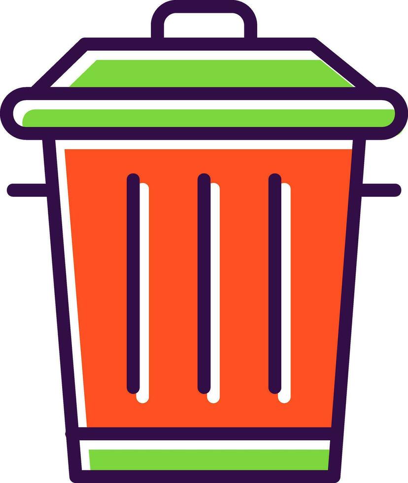 Trash Vector Icon Design