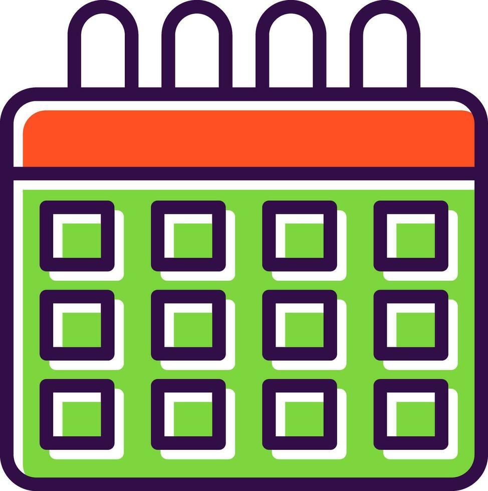 Calendar Vector Icon Design