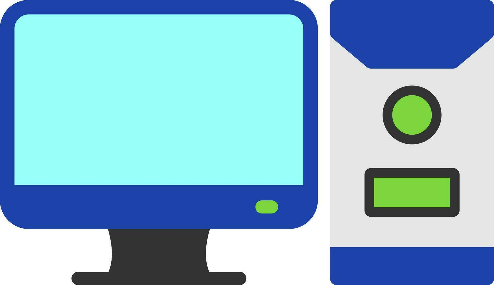 Pc Vector Icon Design