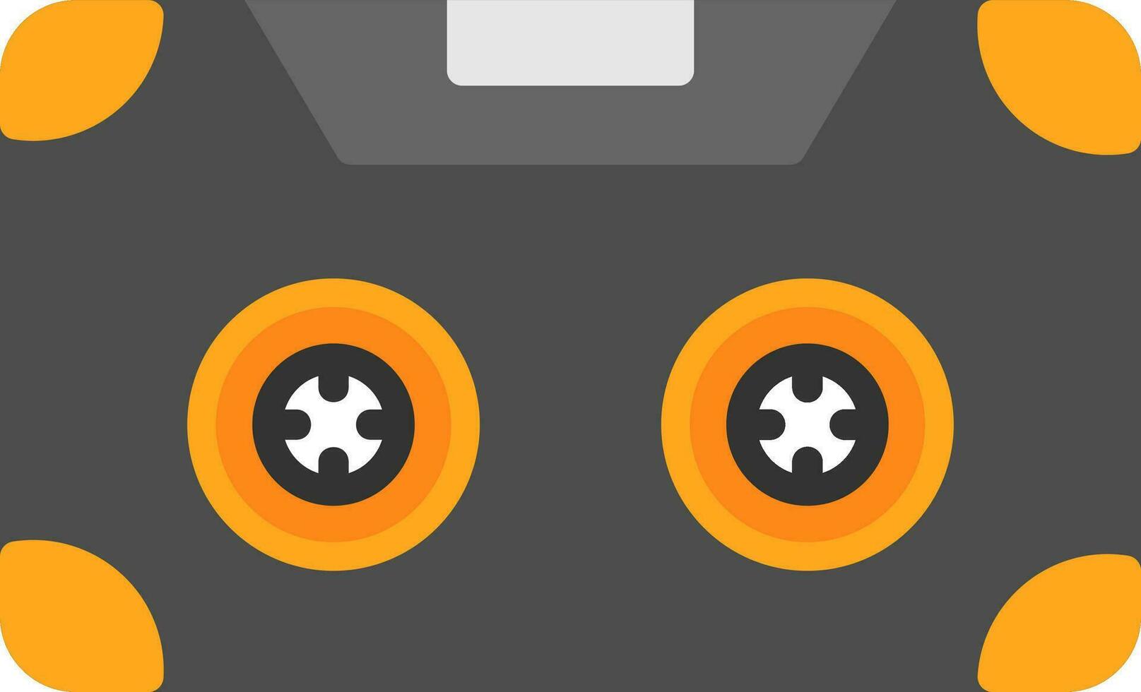 Cassette Vector Icon Design