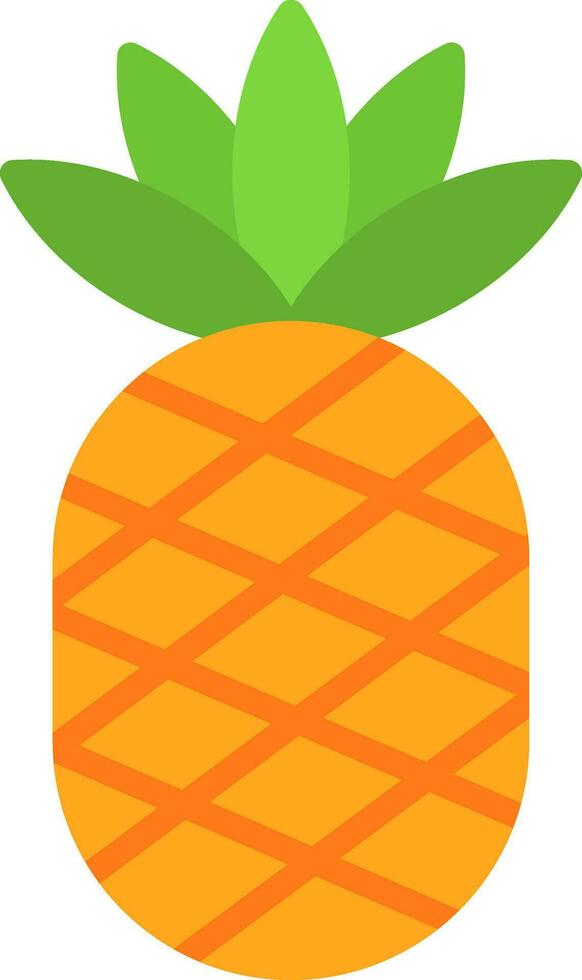 Pineapple Vector Icon Design