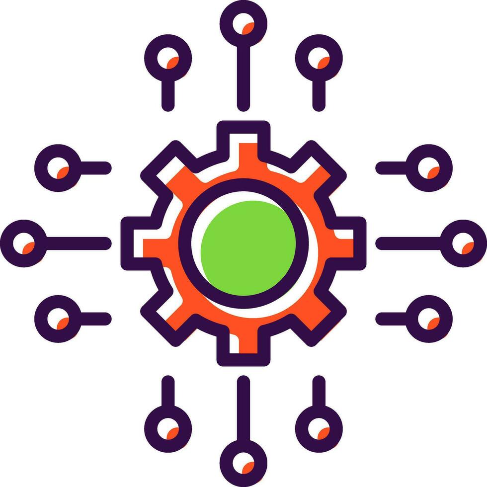 Automation Vector Icon Design