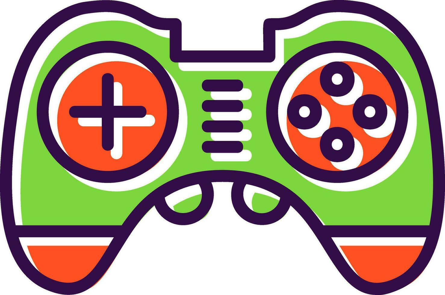 Game controller Vector Icon Design