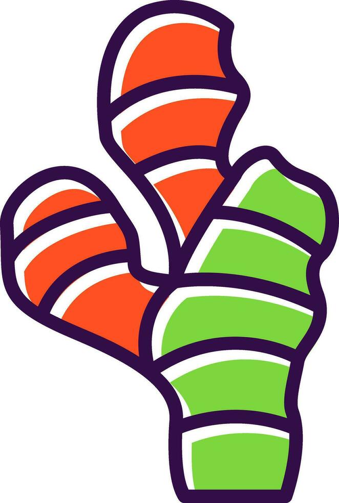 Ginger Vector Icon Design