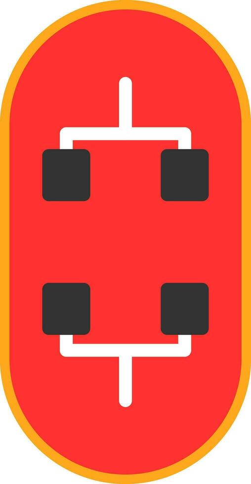 Skateboard Vector Icon Design