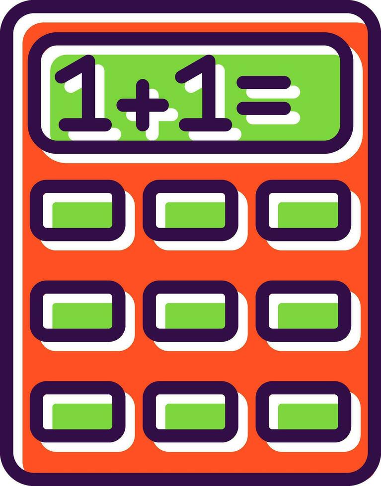 Calculation Vector Icon Design