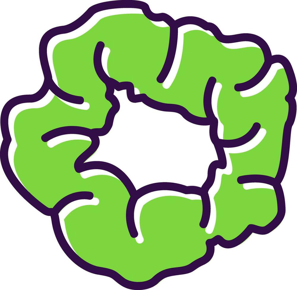 Scrunchie Vector Icon Design