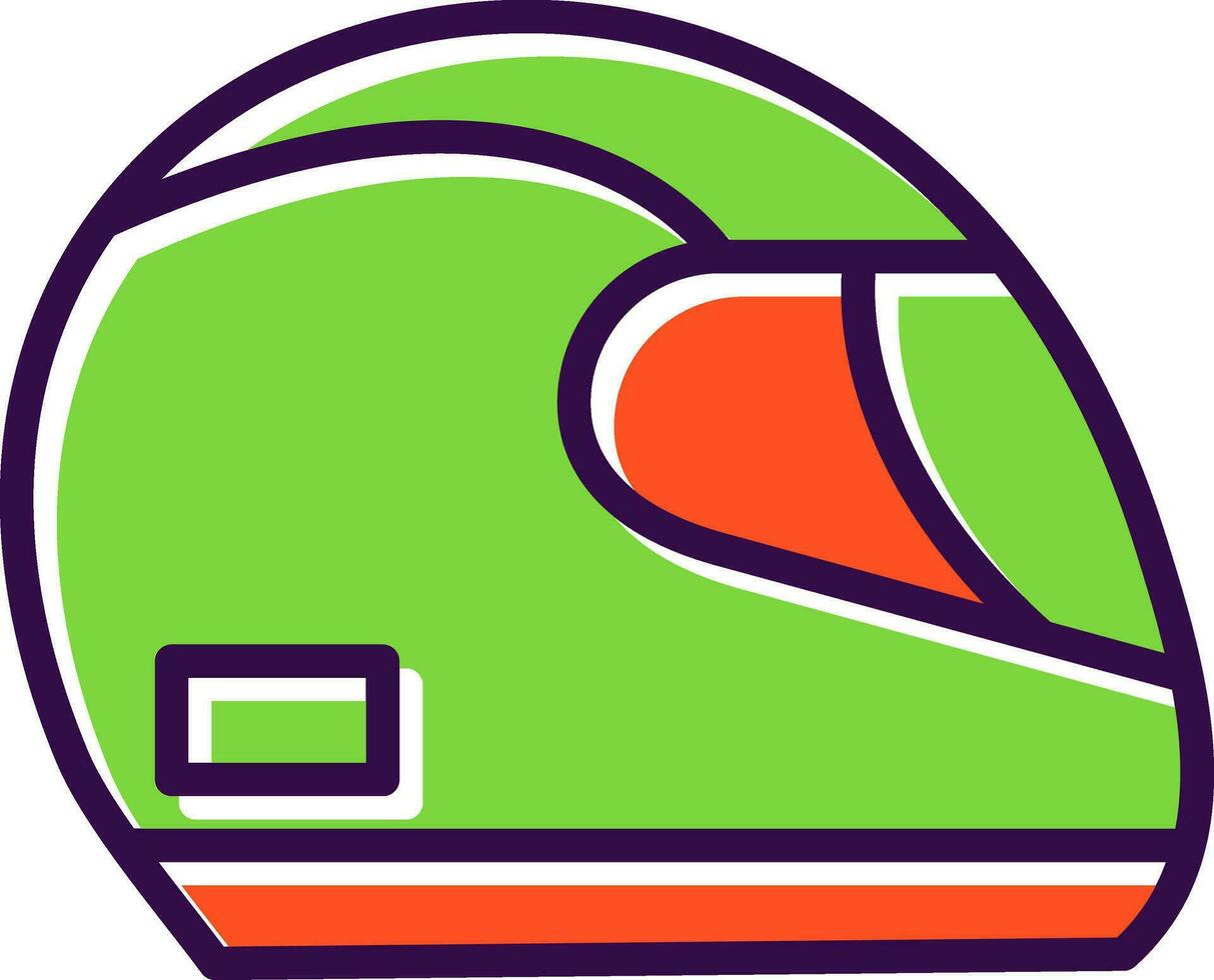 Helmet Vector Icon Design