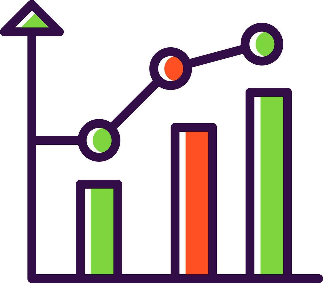 Diagram Vector Icon Design