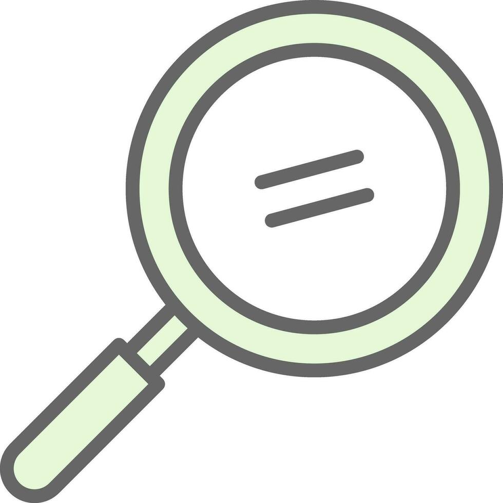 Magnifying glass Vector Icon Design