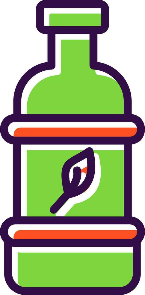 Bio plastic Vector Icon Design
