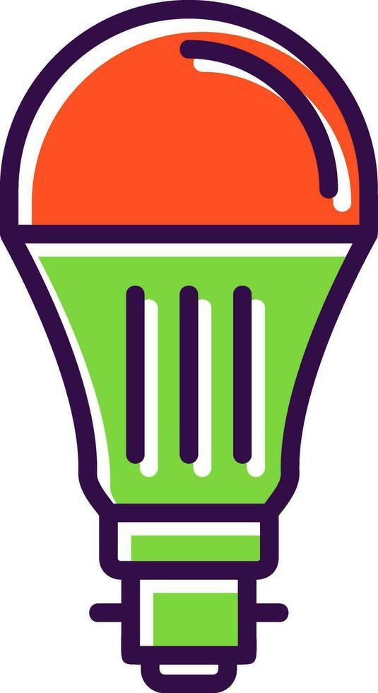 Light bulb Vector Icon Design