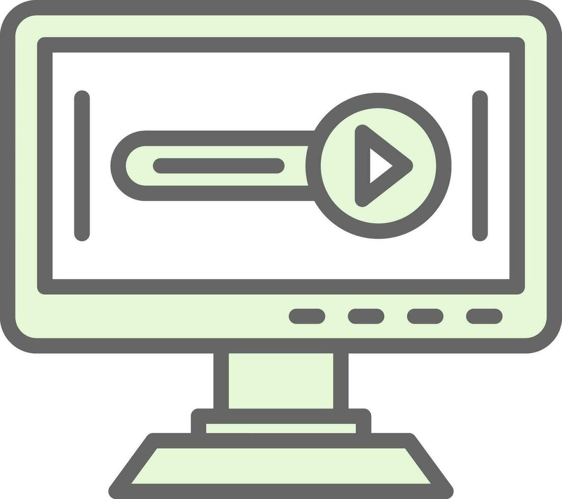 Live stream Vector Icon Design