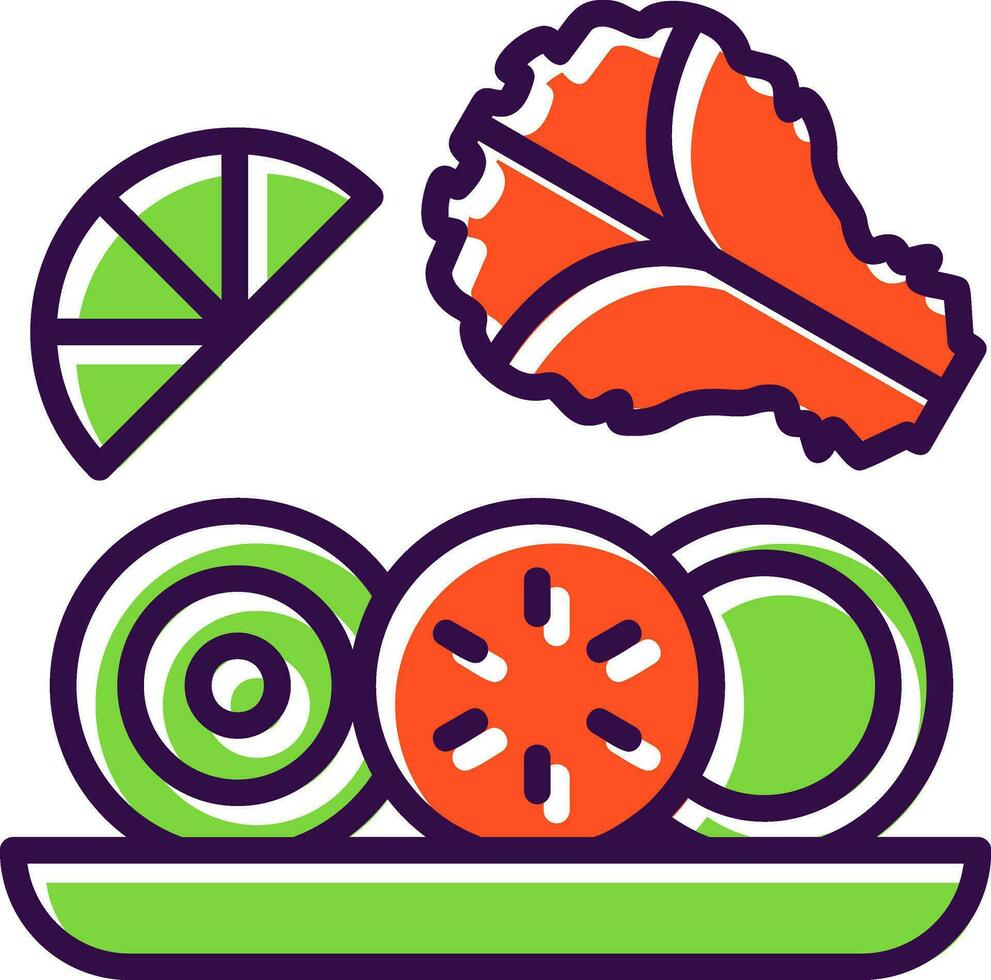 Salad Vector Icon Design