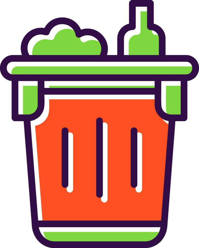 Garbage Vector Icon Design