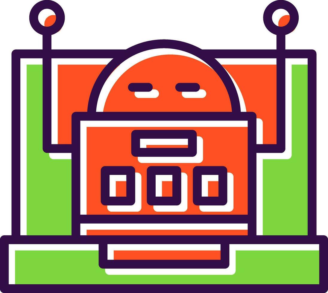 Robot Vector Icon Design