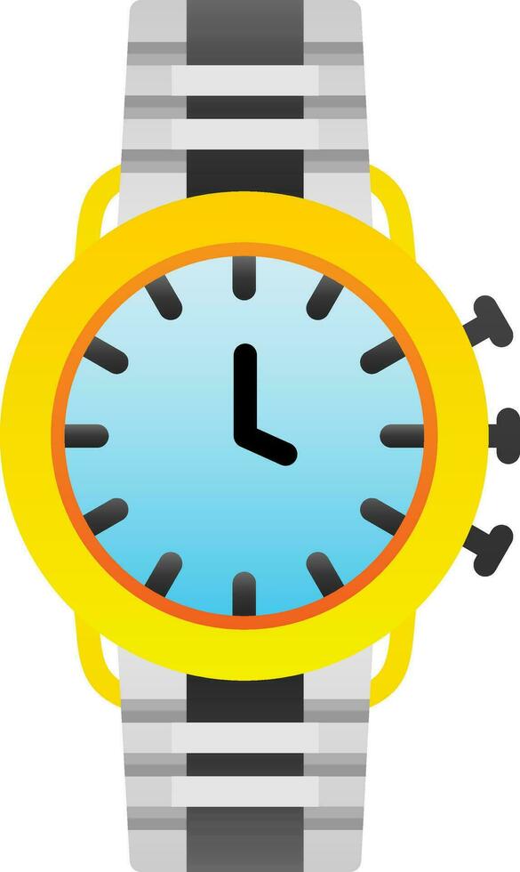 Wristwatch Vector Icon Design