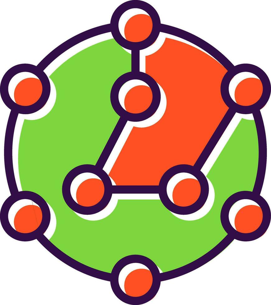 Nanotechnology Vector Icon Design