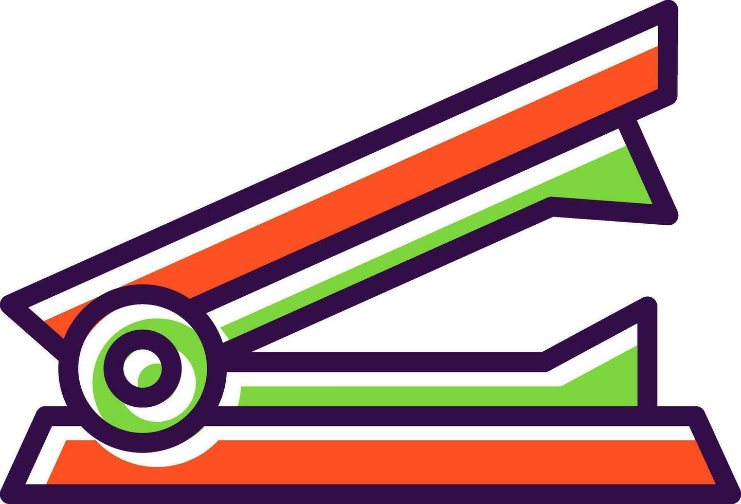 Stapler remover Vector Icon Design
