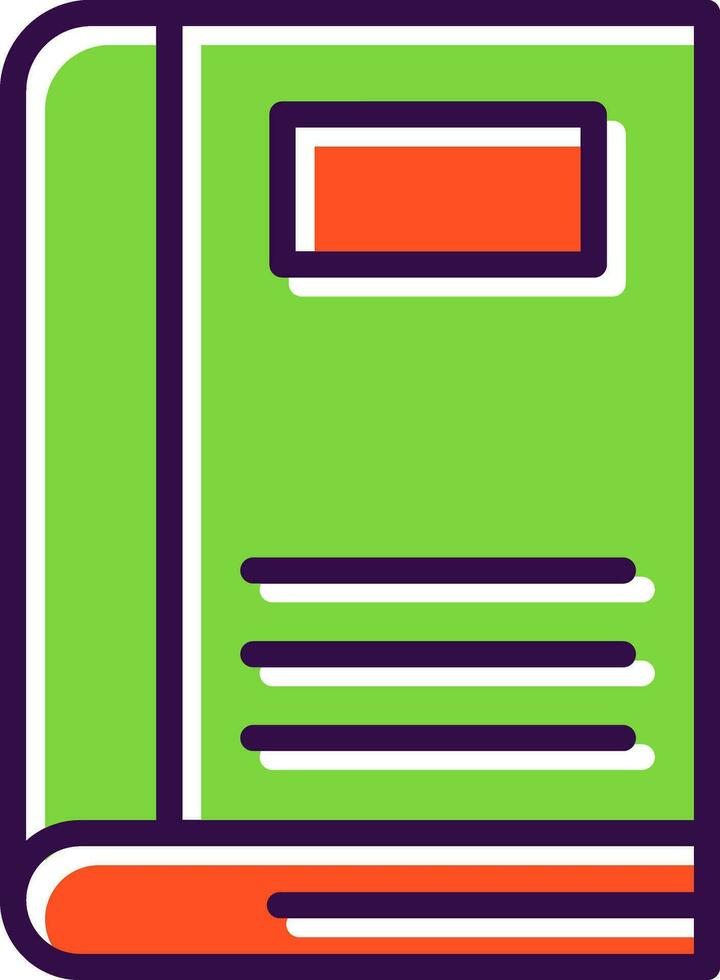 Book Vector Icon Design