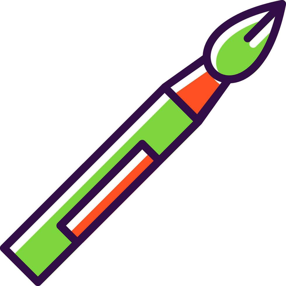 Brush Vector Icon Design