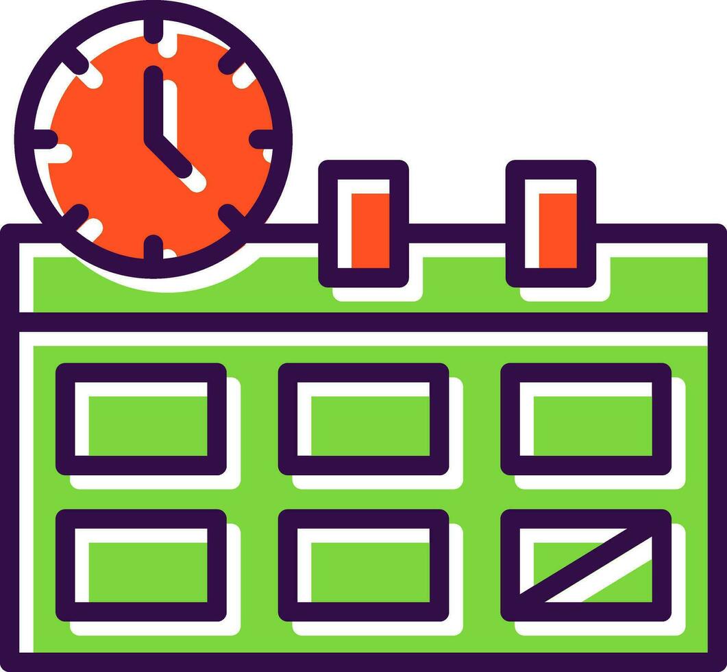 Schedule Vector Icon Design