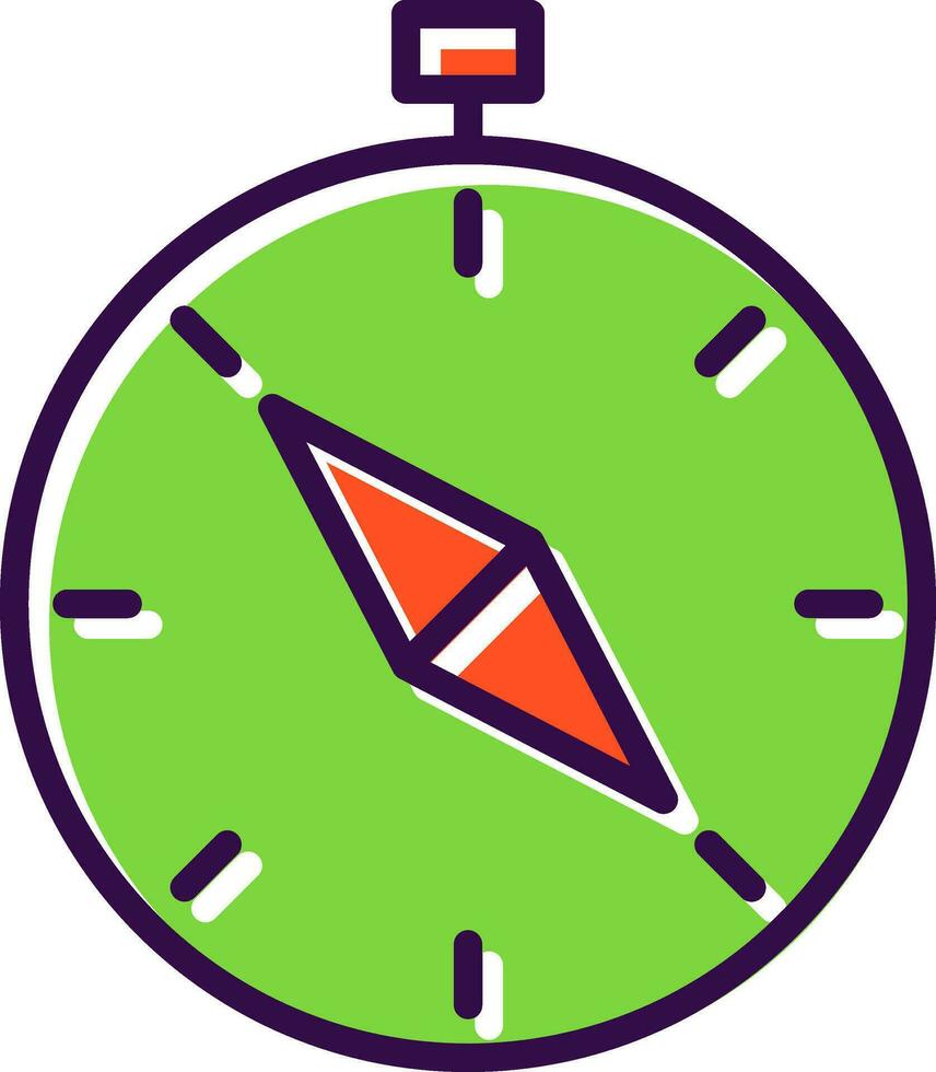 Compass Vector Icon Design