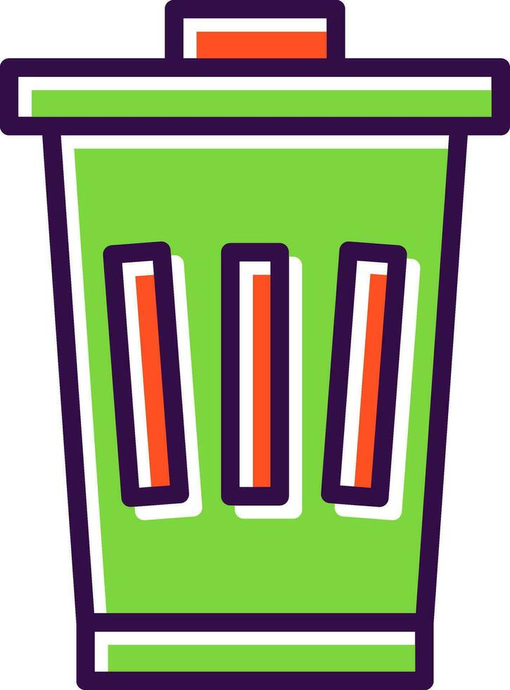 Bin Vector Icon Design