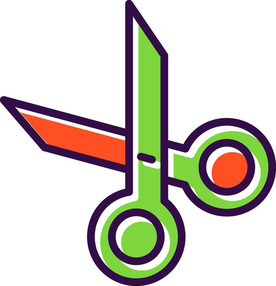 Scissors Vector Icon Design