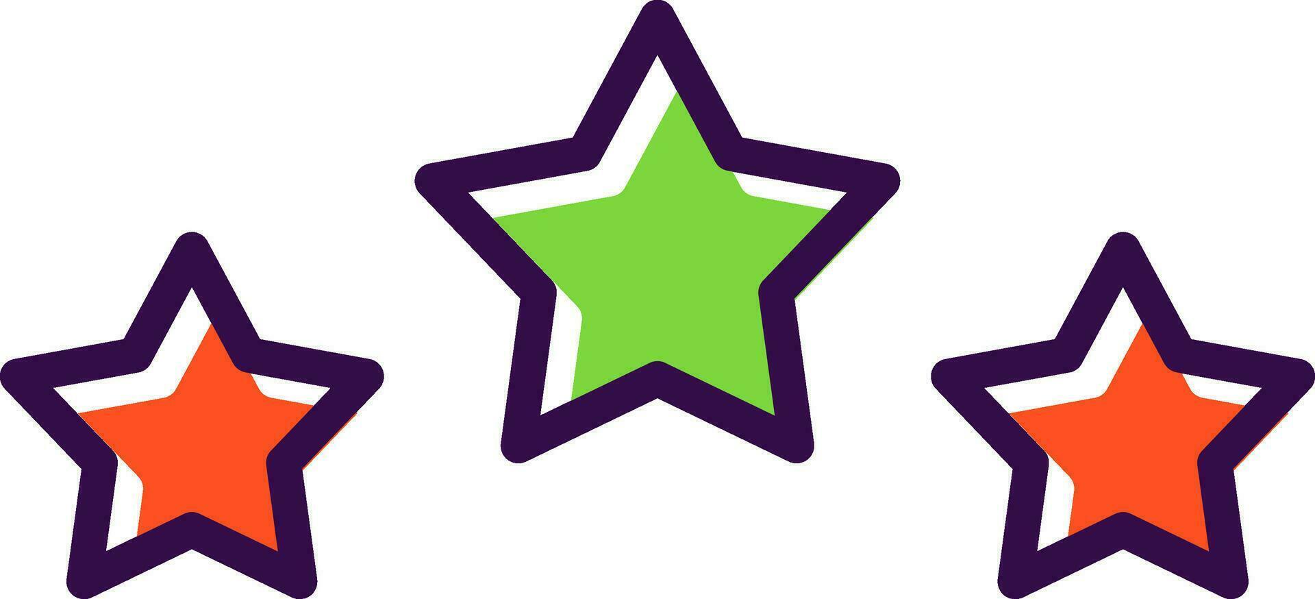 Stars Vector Icon Design
