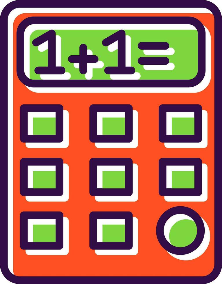 Calculator Vector Icon Design