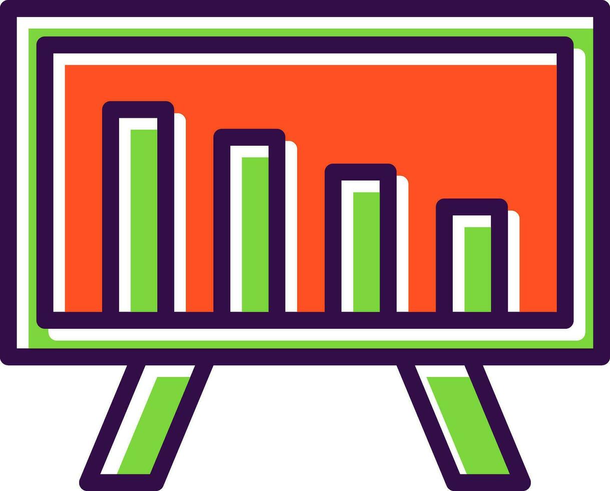 Statistics Vector Icon Design