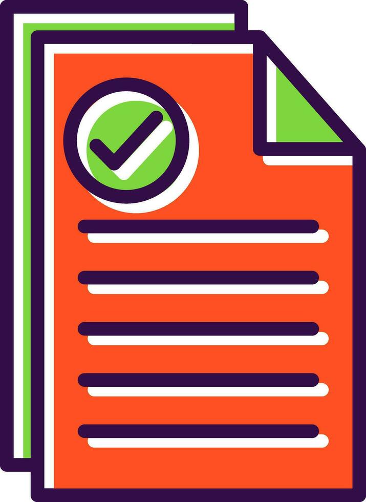 Document Vector Icon Design