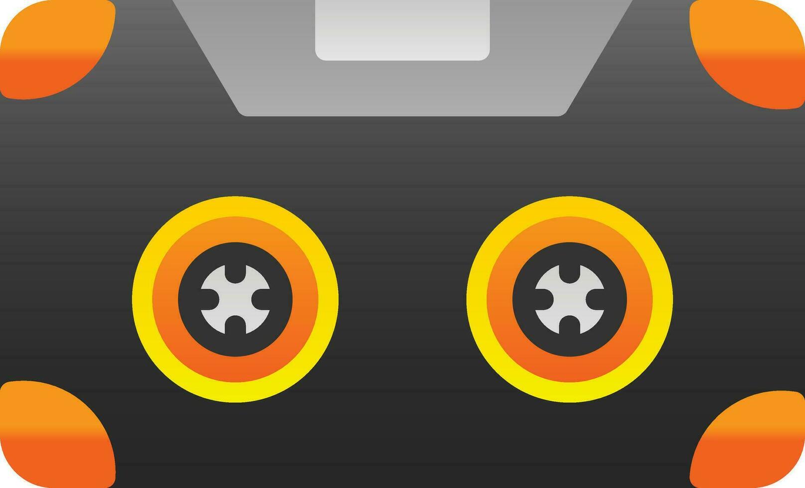 Cassette Vector Icon Design