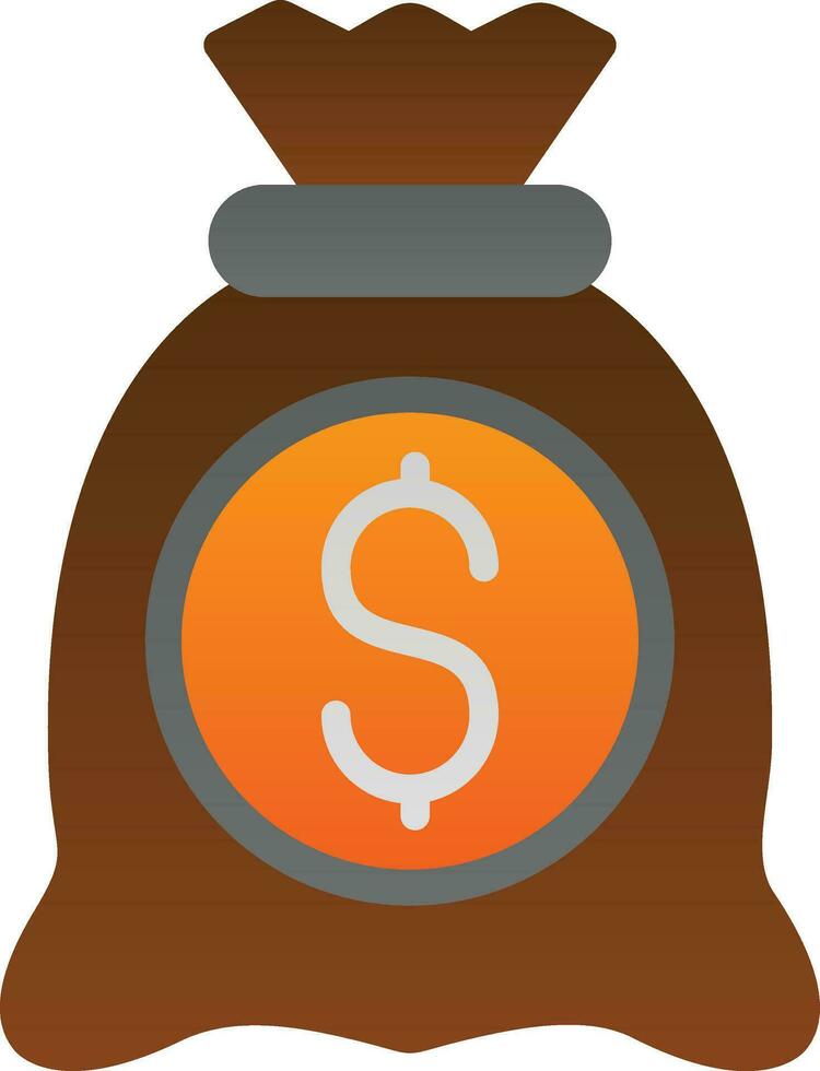 Money bag Vector Icon Design