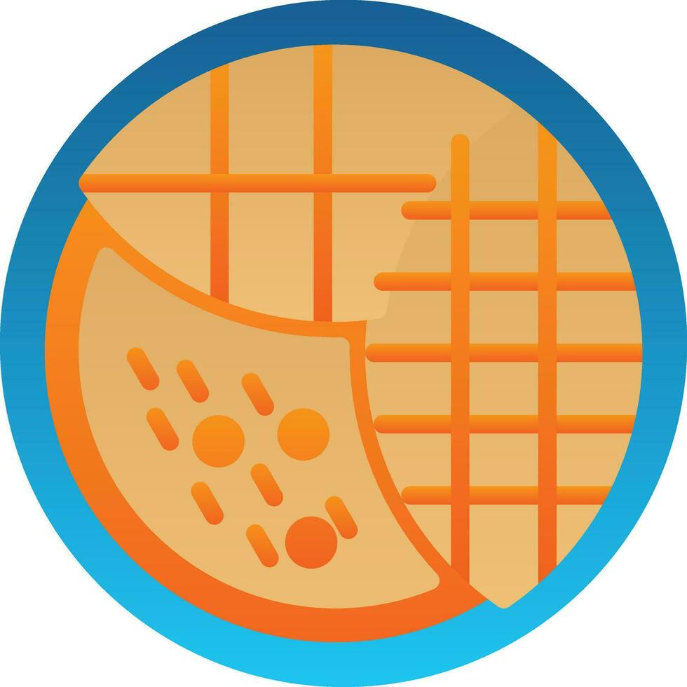 Mango sticky rice Vector Icon Design