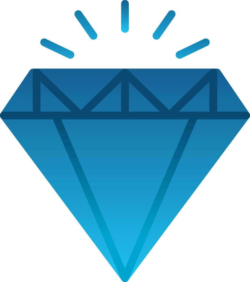 Diamond Vector Icon Design