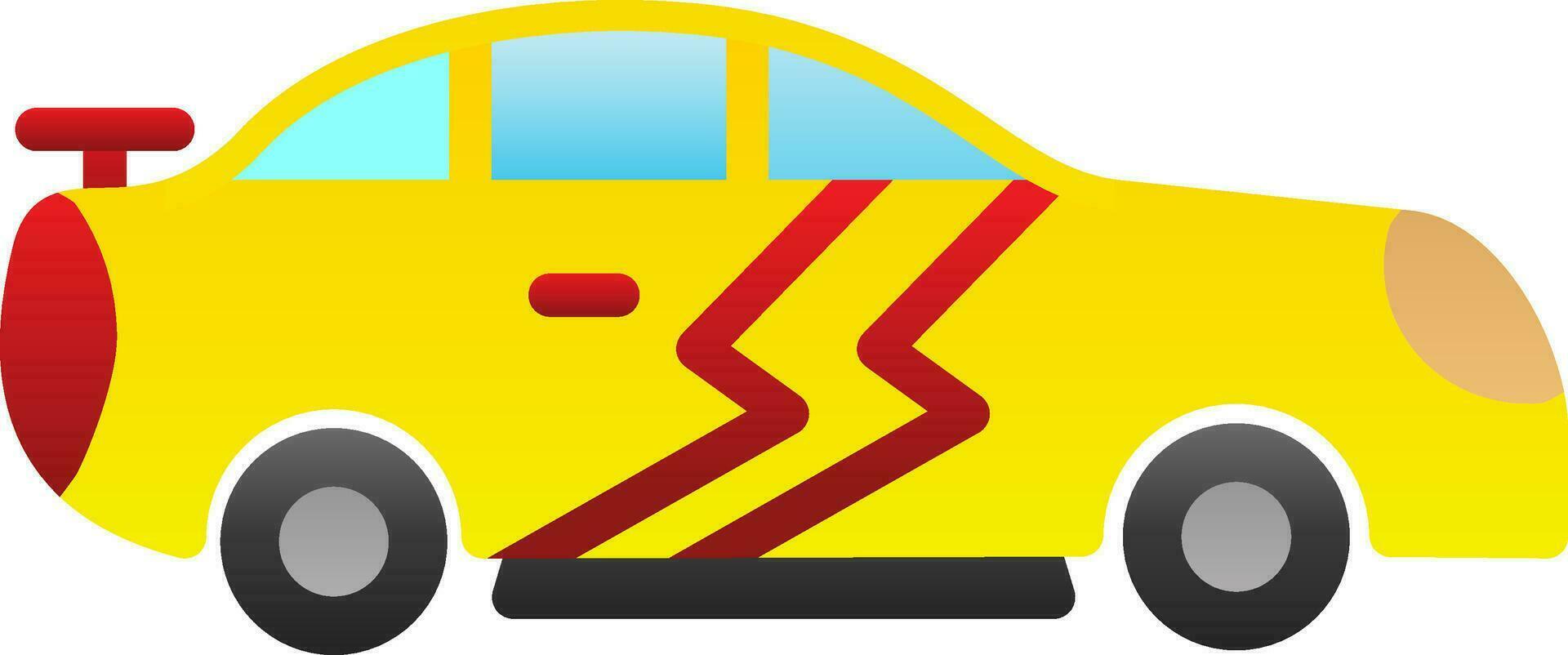 Sport car Vector Icon Design