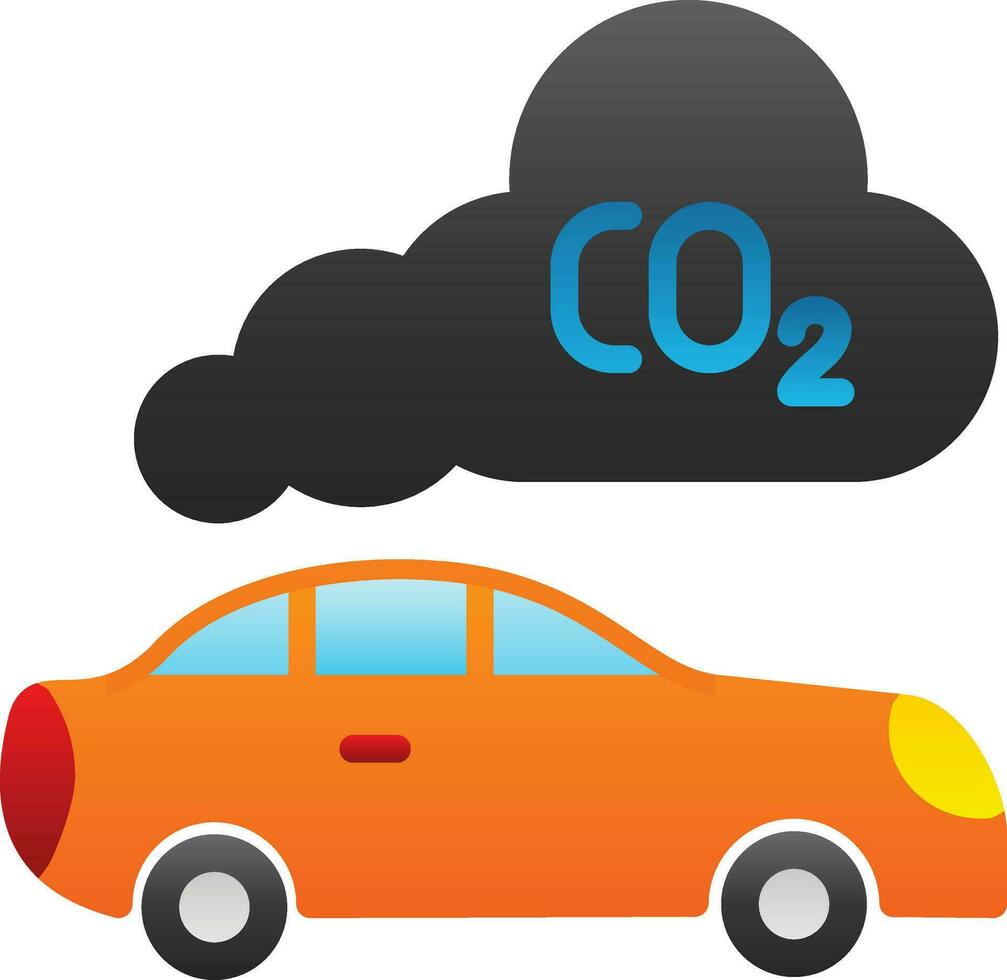 Emission control Vector Icon Design