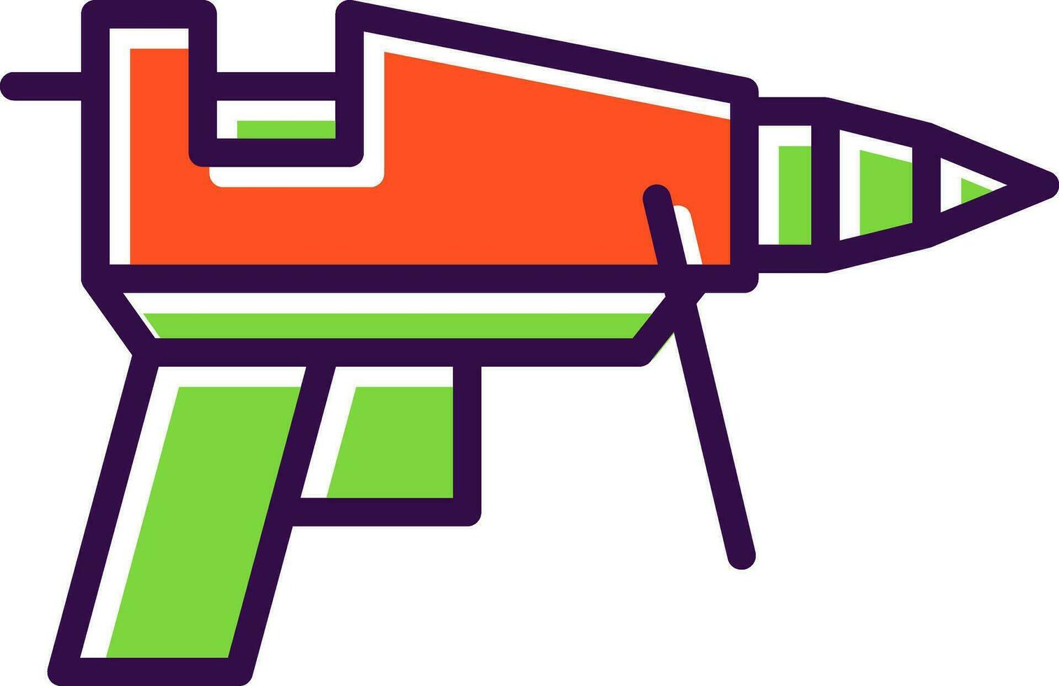 Glue gun Vector Icon Design