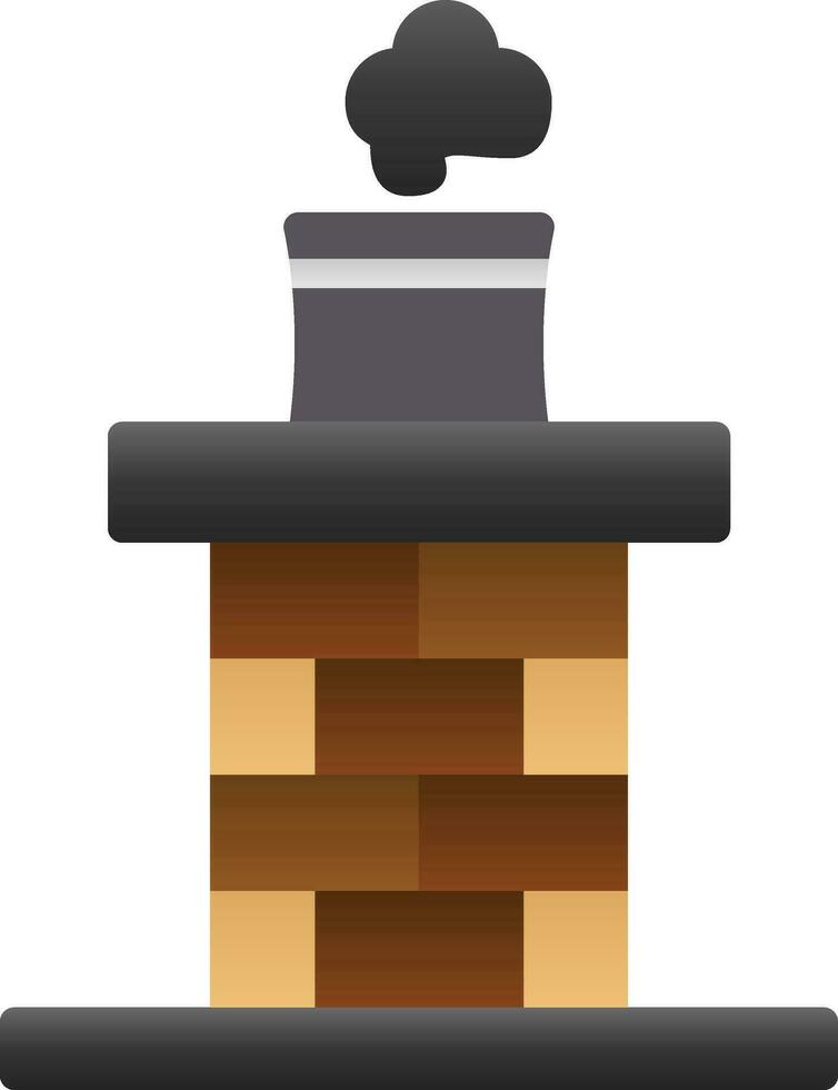 Chimney Vector Icon Design