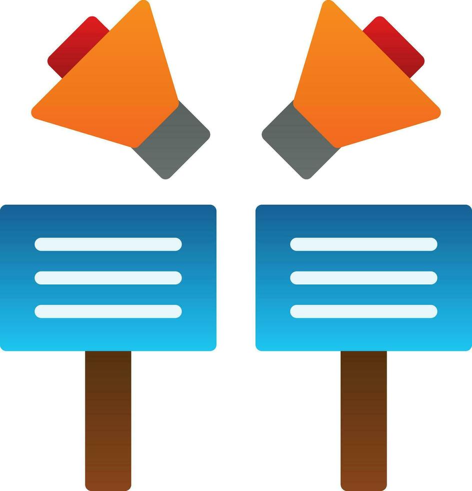 Protest Vector Icon Design