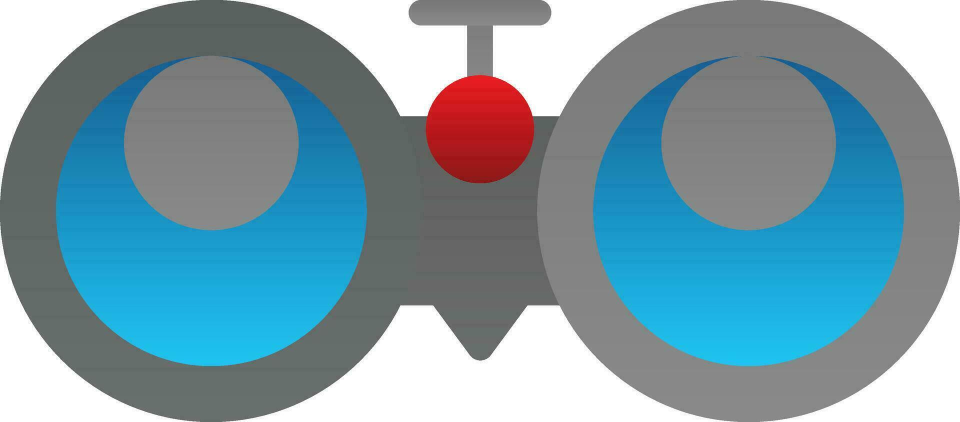 Binocular Vector Icon Design