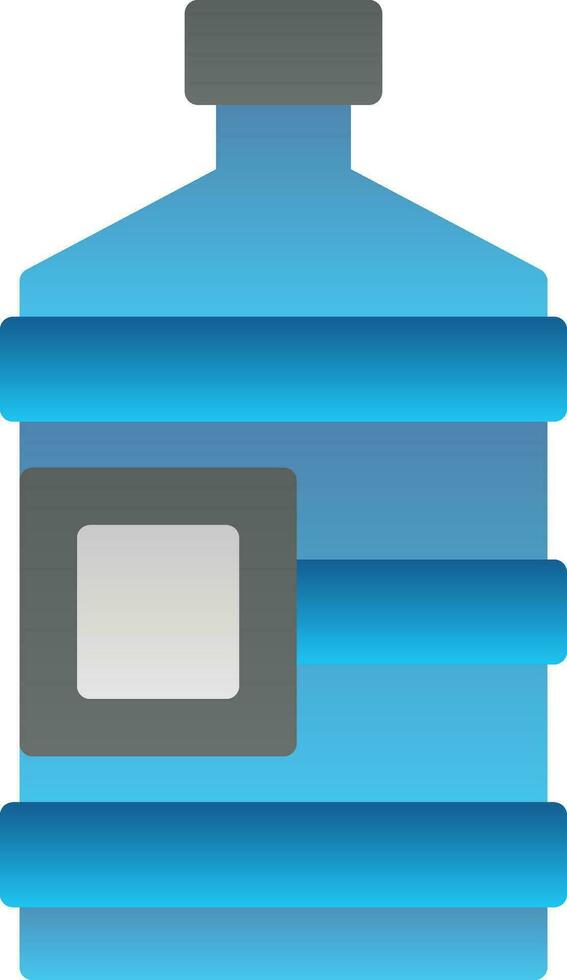 Water bottle Vector Icon Design