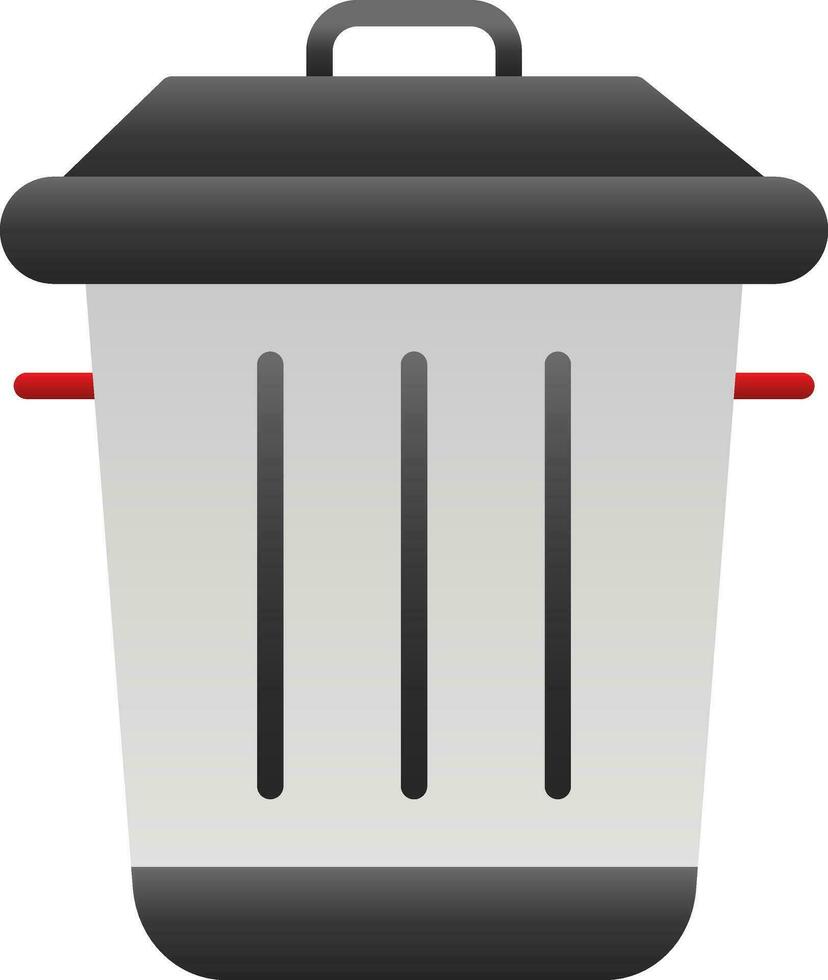 diseño de icono de vector de basura