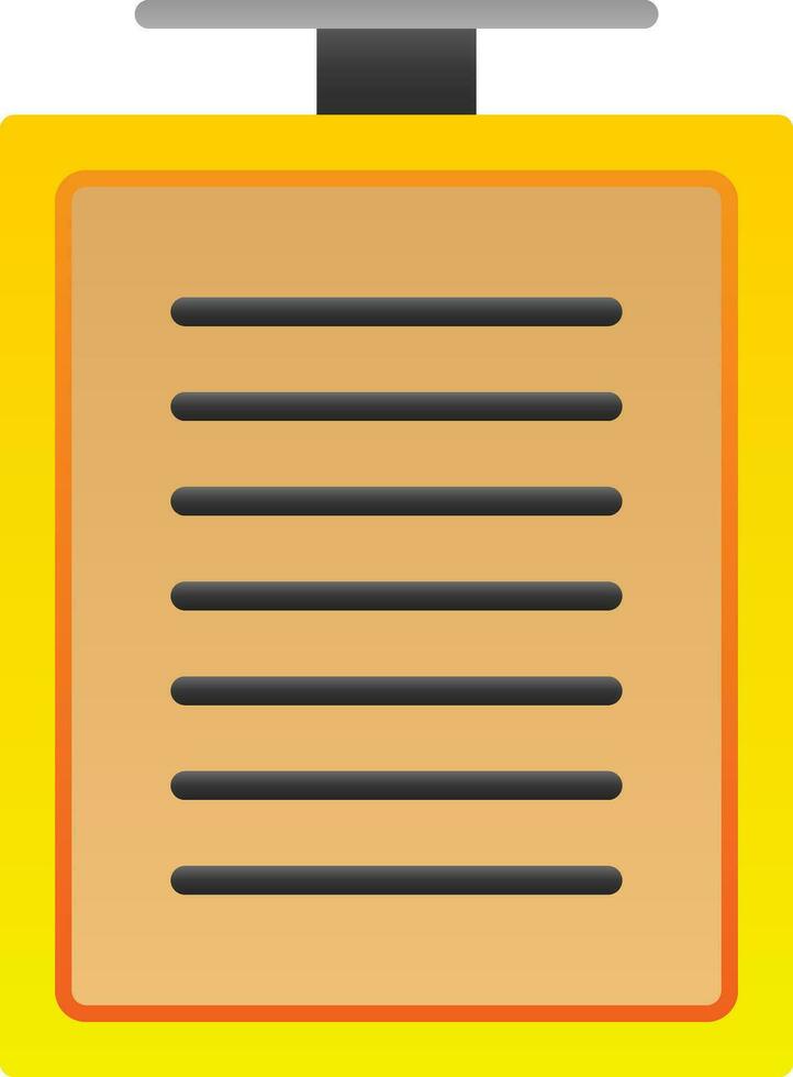 Clipboard Vector Icon Design