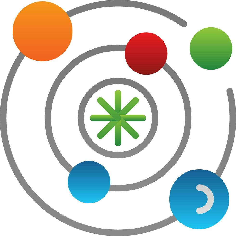 Black hole Vector Icon Design