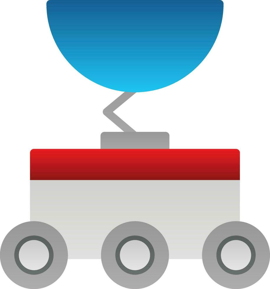 Moon rover Vector Icon Design