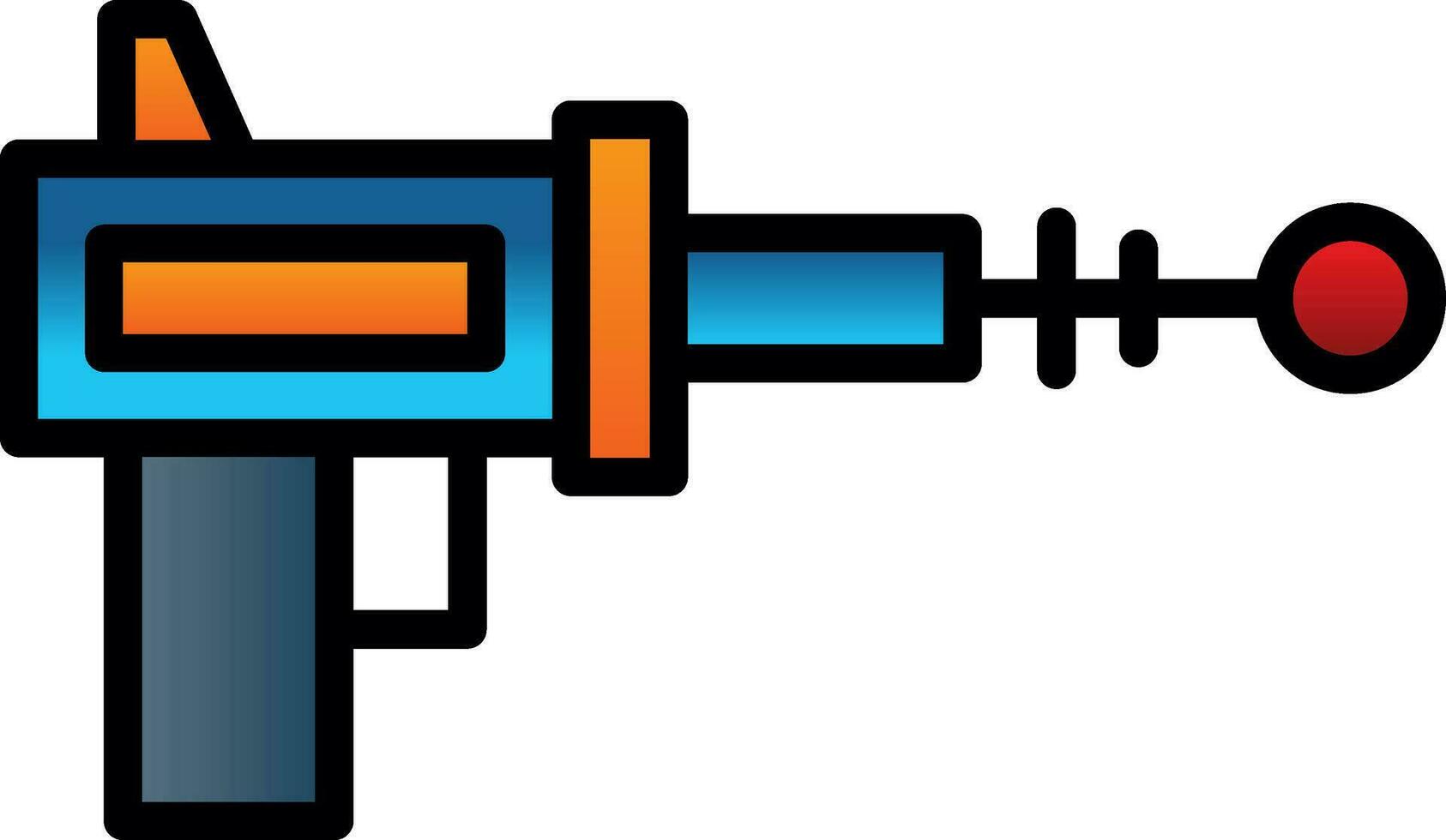 Blaster Vector Icon Design